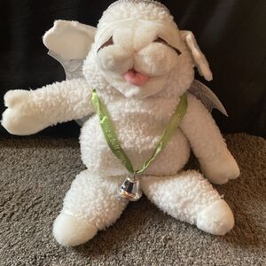 Target Vtg Baby Lamb Chop Puppet Christmas Angel Bell Plush 1993 Shari Lewis 17"